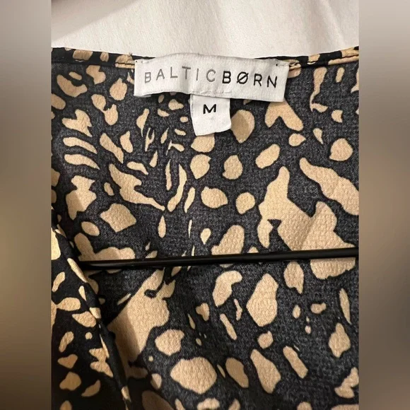 Women’s Baltic Born Morlana Maxi Dress Size Medium Black And Brown - Picture 5 of 5